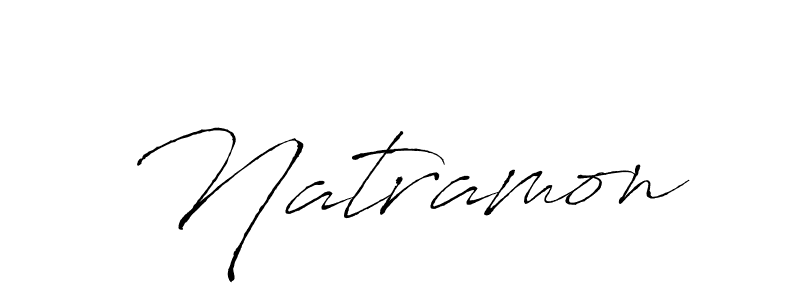 How to make Natramon name signature. Use Antro_Vectra style for creating short signs online. This is the latest handwritten sign. Natramon signature style 6 images and pictures png