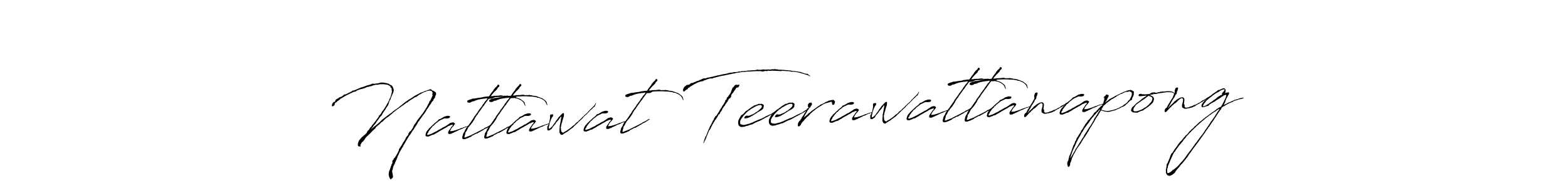 How to make Nattawat Teerawattanapong signature? Antro_Vectra is a professional autograph style. Create handwritten signature for Nattawat Teerawattanapong name. Nattawat Teerawattanapong signature style 6 images and pictures png