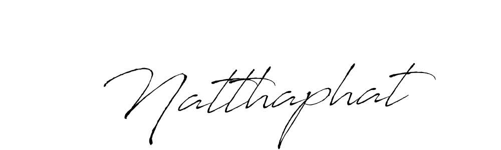 Also we have Natthaphat name is the best signature style. Create professional handwritten signature collection using Antro_Vectra autograph style. Natthaphat signature style 6 images and pictures png