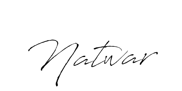 Make a beautiful signature design for name Natwar. Use this online signature maker to create a handwritten signature for free. Natwar signature style 6 images and pictures png