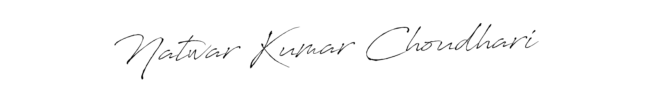 You can use this online signature creator to create a handwritten signature for the name Natwar Kumar Choudhari. This is the best online autograph maker. Natwar Kumar Choudhari signature style 6 images and pictures png