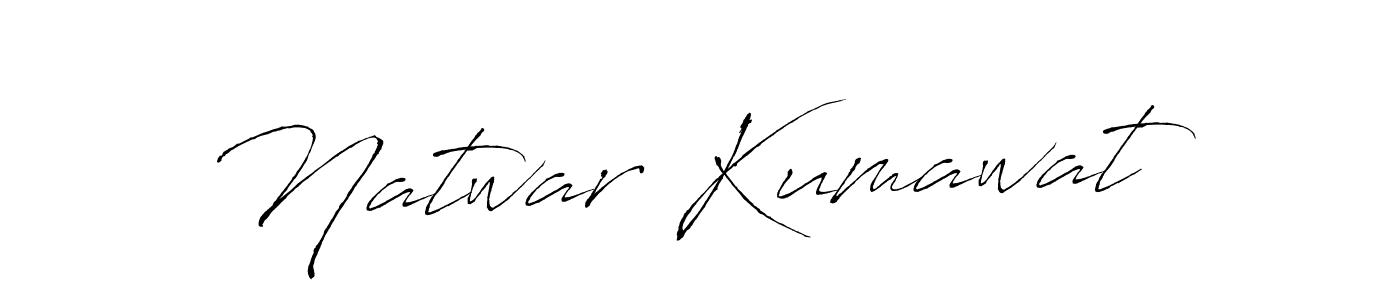 Use a signature maker to create a handwritten signature online. With this signature software, you can design (Antro_Vectra) your own signature for name Natwar Kumawat. Natwar Kumawat signature style 6 images and pictures png