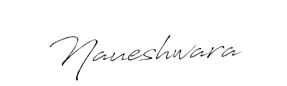 Naueshwara stylish signature style. Best Handwritten Sign (Antro_Vectra) for my name. Handwritten Signature Collection Ideas for my name Naueshwara. Naueshwara signature style 6 images and pictures png