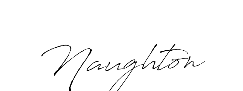 Use a signature maker to create a handwritten signature online. With this signature software, you can design (Antro_Vectra) your own signature for name Naughton. Naughton signature style 6 images and pictures png