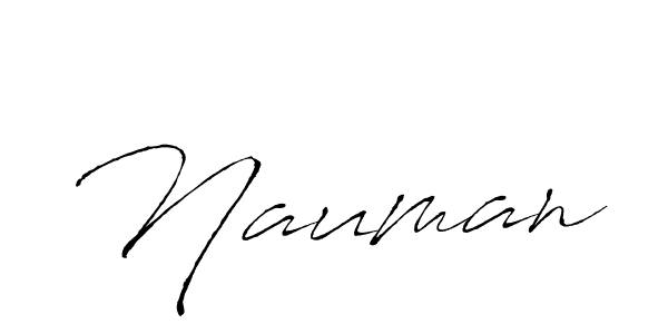 Nauman stylish signature style. Best Handwritten Sign (Antro_Vectra) for my name. Handwritten Signature Collection Ideas for my name Nauman. Nauman signature style 6 images and pictures png