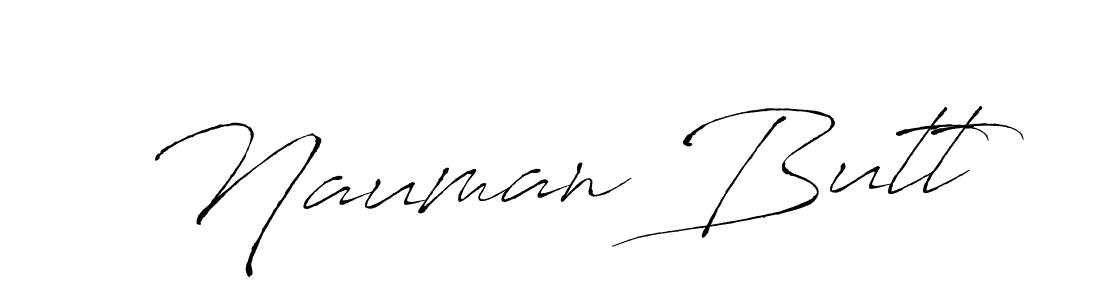 if you are searching for the best signature style for your name Nauman Butt. so please give up your signature search. here we have designed multiple signature styles  using Antro_Vectra. Nauman Butt signature style 6 images and pictures png