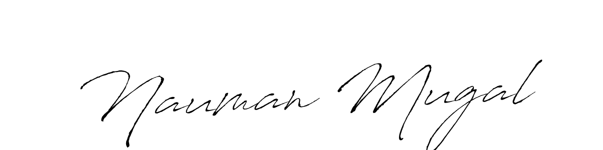 Also You can easily find your signature by using the search form. We will create Nauman Mugal name handwritten signature images for you free of cost using Antro_Vectra sign style. Nauman Mugal signature style 6 images and pictures png