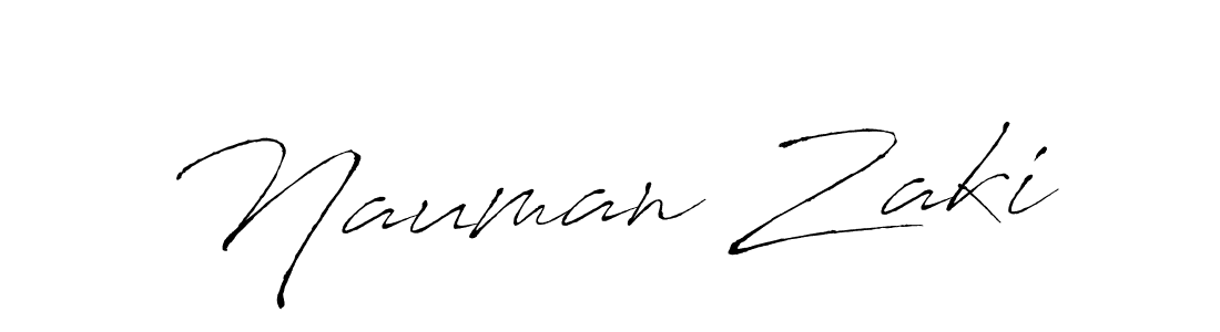 if you are searching for the best signature style for your name Nauman Zaki. so please give up your signature search. here we have designed multiple signature styles  using Antro_Vectra. Nauman Zaki signature style 6 images and pictures png