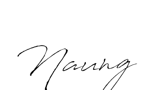 How to make Naung signature? Antro_Vectra is a professional autograph style. Create handwritten signature for Naung name. Naung signature style 6 images and pictures png