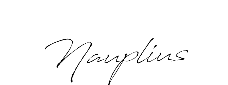 You should practise on your own different ways (Antro_Vectra) to write your name (Nauplius) in signature. don't let someone else do it for you. Nauplius signature style 6 images and pictures png