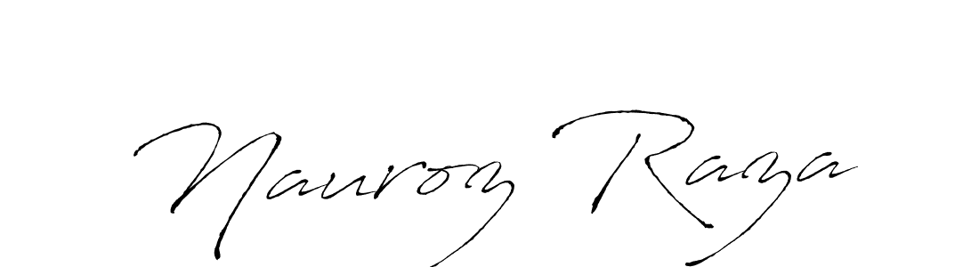 Make a beautiful signature design for name Nauroz Raza. Use this online signature maker to create a handwritten signature for free. Nauroz Raza signature style 6 images and pictures png