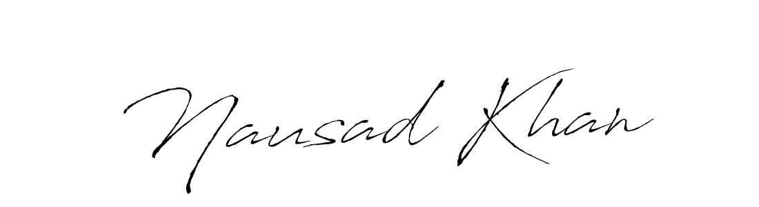 Also You can easily find your signature by using the search form. We will create Nausad Khan name handwritten signature images for you free of cost using Antro_Vectra sign style. Nausad Khan signature style 6 images and pictures png