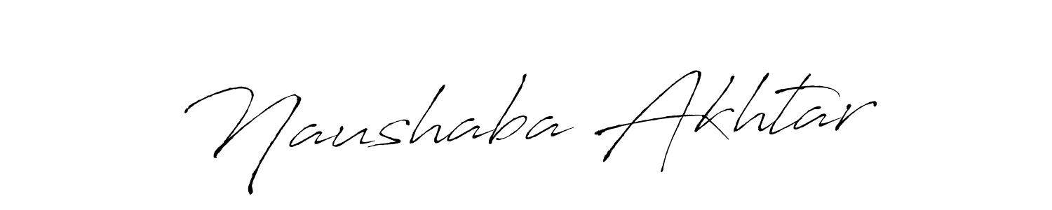 Use a signature maker to create a handwritten signature online. With this signature software, you can design (Antro_Vectra) your own signature for name Naushaba Akhtar. Naushaba Akhtar signature style 6 images and pictures png