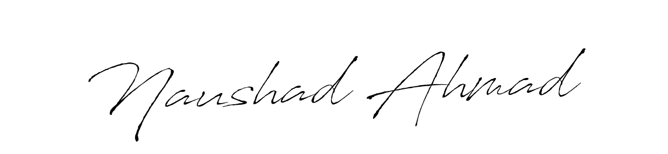 Make a beautiful signature design for name Naushad Ahmad. Use this online signature maker to create a handwritten signature for free. Naushad Ahmad signature style 6 images and pictures png