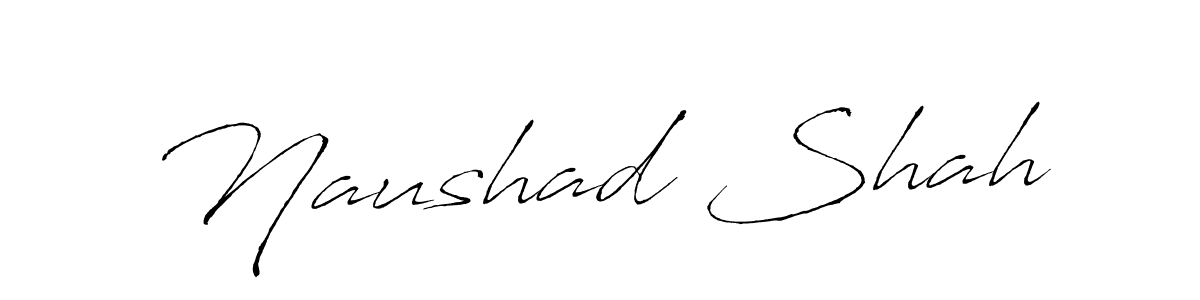 This is the best signature style for the Naushad Shah name. Also you like these signature font (Antro_Vectra). Mix name signature. Naushad Shah signature style 6 images and pictures png