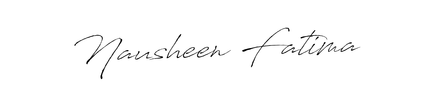 if you are searching for the best signature style for your name Nausheen Fatima. so please give up your signature search. here we have designed multiple signature styles  using Antro_Vectra. Nausheen Fatima signature style 6 images and pictures png