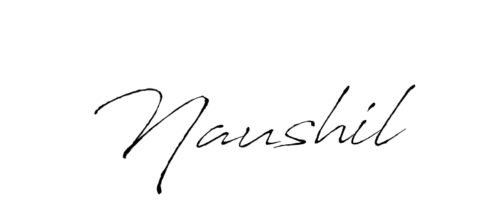 Once you've used our free online signature maker to create your best signature Antro_Vectra style, it's time to enjoy all of the benefits that Naushil name signing documents. Naushil signature style 6 images and pictures png