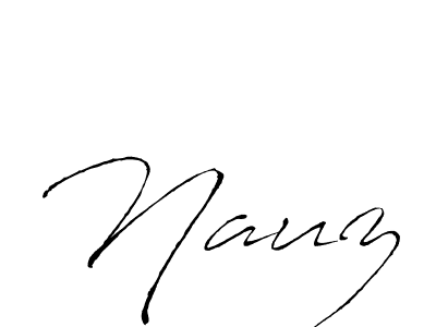Here are the top 10 professional signature styles for the name Nauz. These are the best autograph styles you can use for your name. Nauz signature style 6 images and pictures png