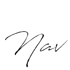 You should practise on your own different ways (Antro_Vectra) to write your name (Nav) in signature. don't let someone else do it for you. Nav signature style 6 images and pictures png