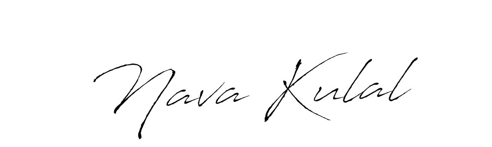 Similarly Antro_Vectra is the best handwritten signature design. Signature creator online .You can use it as an online autograph creator for name Nava Kulal. Nava Kulal signature style 6 images and pictures png