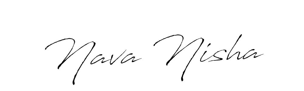 How to make Nava Nisha signature? Antro_Vectra is a professional autograph style. Create handwritten signature for Nava Nisha name. Nava Nisha signature style 6 images and pictures png