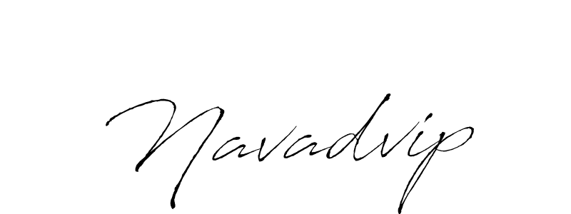 Use a signature maker to create a handwritten signature online. With this signature software, you can design (Antro_Vectra) your own signature for name Navadvip. Navadvip signature style 6 images and pictures png