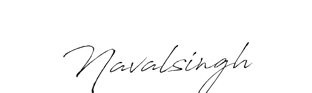 Use a signature maker to create a handwritten signature online. With this signature software, you can design (Antro_Vectra) your own signature for name Navalsingh. Navalsingh signature style 6 images and pictures png