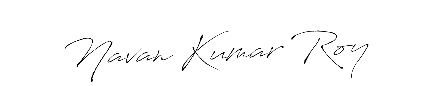 Make a beautiful signature design for name Navan Kumar Roy. Use this online signature maker to create a handwritten signature for free. Navan Kumar Roy signature style 6 images and pictures png