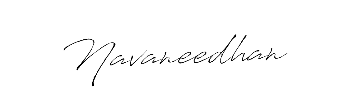Make a beautiful signature design for name Navaneedhan. With this signature (Antro_Vectra) style, you can create a handwritten signature for free. Navaneedhan signature style 6 images and pictures png