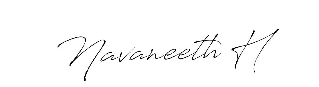 How to make Navaneeth H signature? Antro_Vectra is a professional autograph style. Create handwritten signature for Navaneeth H name. Navaneeth H signature style 6 images and pictures png