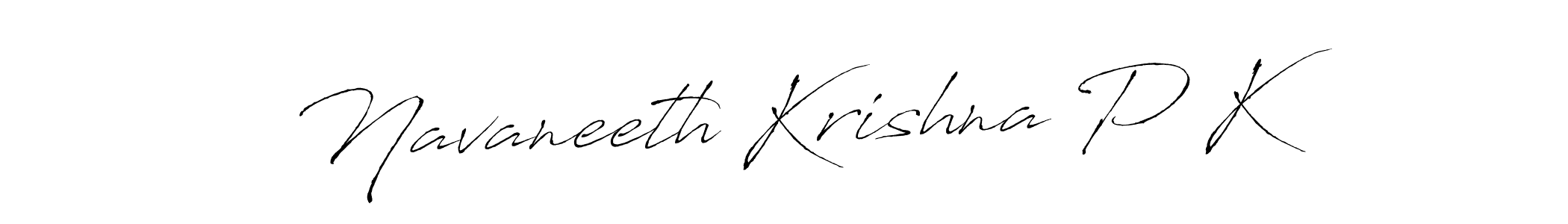 How to make Navaneeth Krishna P K signature? Antro_Vectra is a professional autograph style. Create handwritten signature for Navaneeth Krishna P K name. Navaneeth Krishna P K signature style 6 images and pictures png