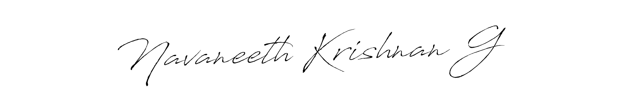 Use a signature maker to create a handwritten signature online. With this signature software, you can design (Antro_Vectra) your own signature for name Navaneeth Krishnan G. Navaneeth Krishnan G signature style 6 images and pictures png