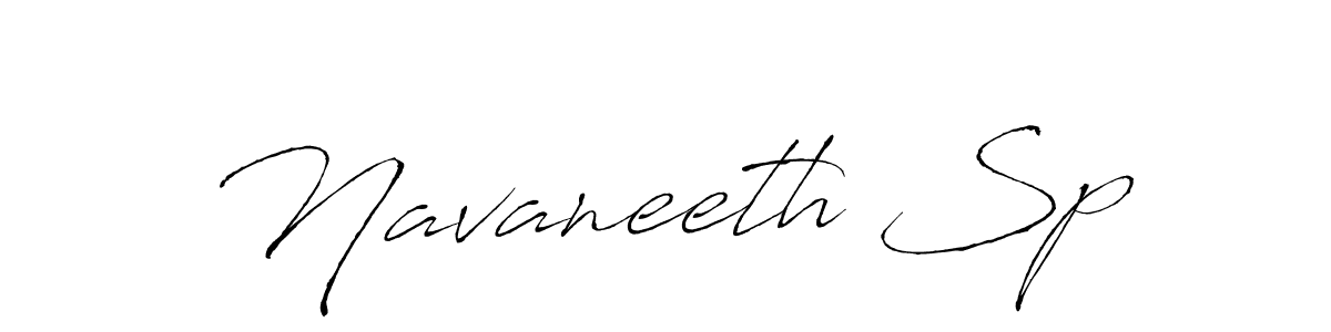 How to make Navaneeth Sp name signature. Use Antro_Vectra style for creating short signs online. This is the latest handwritten sign. Navaneeth Sp signature style 6 images and pictures png