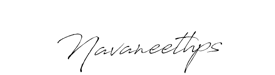 Create a beautiful signature design for name Navaneethps. With this signature (Antro_Vectra) fonts, you can make a handwritten signature for free. Navaneethps signature style 6 images and pictures png