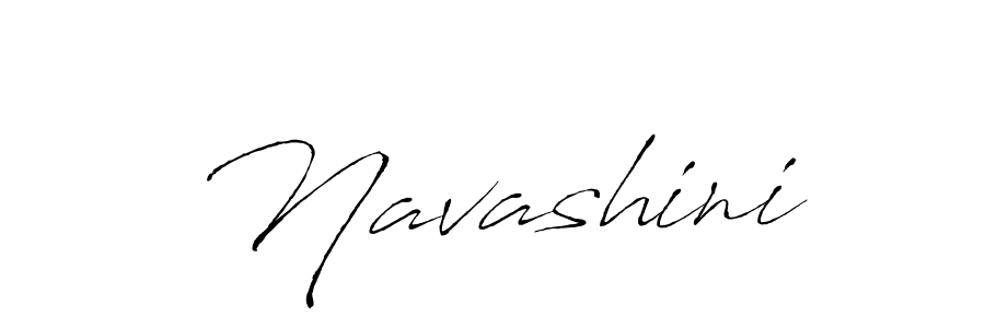 Design your own signature with our free online signature maker. With this signature software, you can create a handwritten (Antro_Vectra) signature for name Navashini. Navashini signature style 6 images and pictures png
