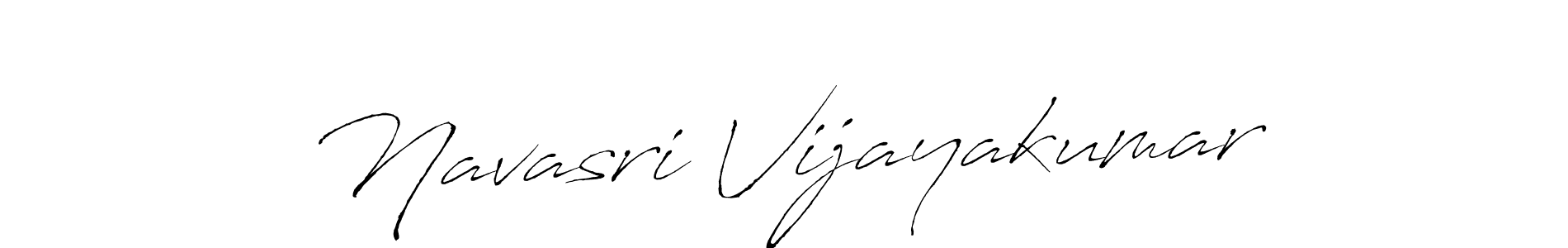 The best way (Antro_Vectra) to make a short signature is to pick only two or three words in your name. The name Navasri Vijayakumar include a total of six letters. For converting this name. Navasri Vijayakumar signature style 6 images and pictures png