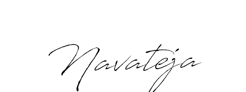 How to make Navateja name signature. Use Antro_Vectra style for creating short signs online. This is the latest handwritten sign. Navateja signature style 6 images and pictures png