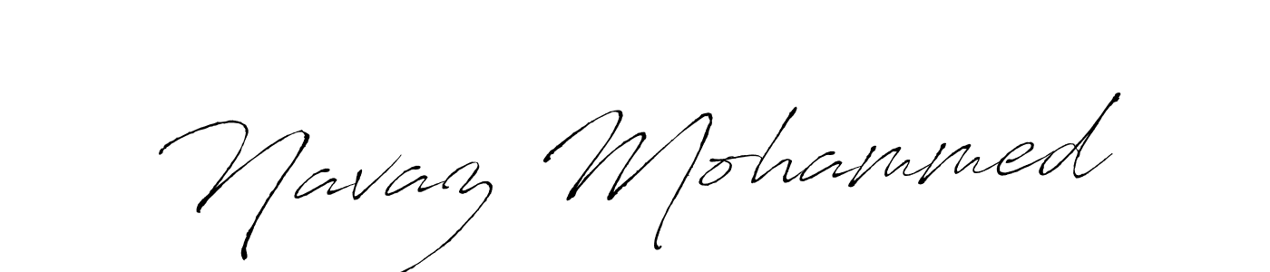 Also we have Navaz Mohammed name is the best signature style. Create professional handwritten signature collection using Antro_Vectra autograph style. Navaz Mohammed signature style 6 images and pictures png