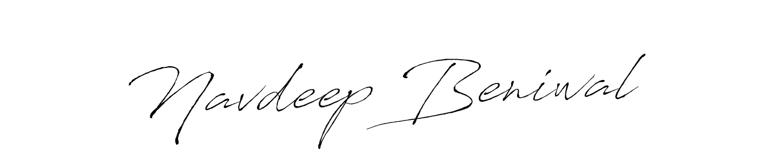 This is the best signature style for the Navdeep Beniwal name. Also you like these signature font (Antro_Vectra). Mix name signature. Navdeep Beniwal signature style 6 images and pictures png