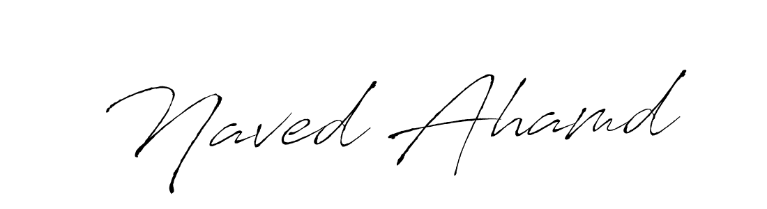 The best way (Antro_Vectra) to make a short signature is to pick only two or three words in your name. The name Naved Ahamd include a total of six letters. For converting this name. Naved Ahamd signature style 6 images and pictures png