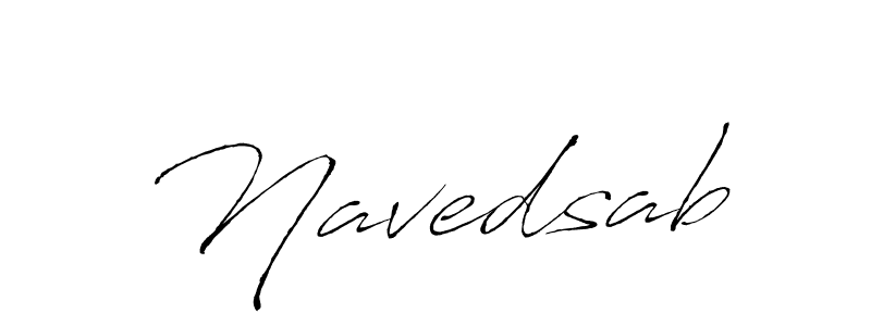 The best way (Antro_Vectra) to make a short signature is to pick only two or three words in your name. The name Navedsab include a total of six letters. For converting this name. Navedsab signature style 6 images and pictures png