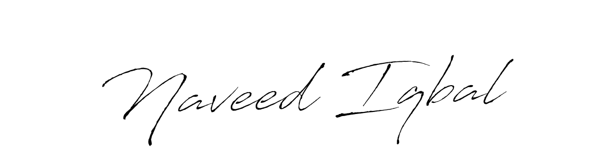 Also You can easily find your signature by using the search form. We will create Naveed Iqbal name handwritten signature images for you free of cost using Antro_Vectra sign style. Naveed Iqbal signature style 6 images and pictures png