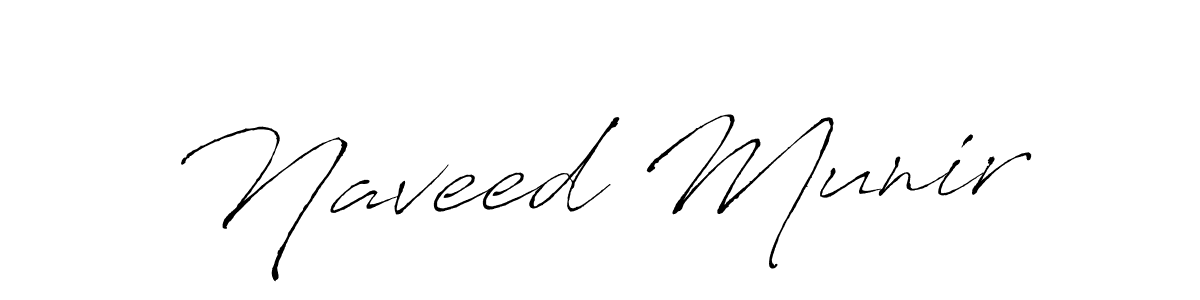 How to make Naveed Munir signature? Antro_Vectra is a professional autograph style. Create handwritten signature for Naveed Munir name. Naveed Munir signature style 6 images and pictures png