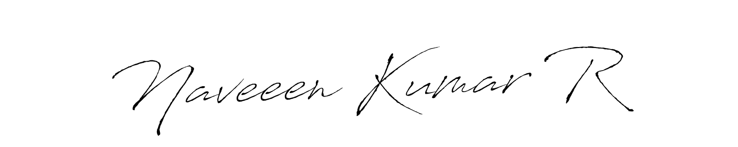 You can use this online signature creator to create a handwritten signature for the name Naveeen Kumar R. This is the best online autograph maker. Naveeen Kumar R signature style 6 images and pictures png