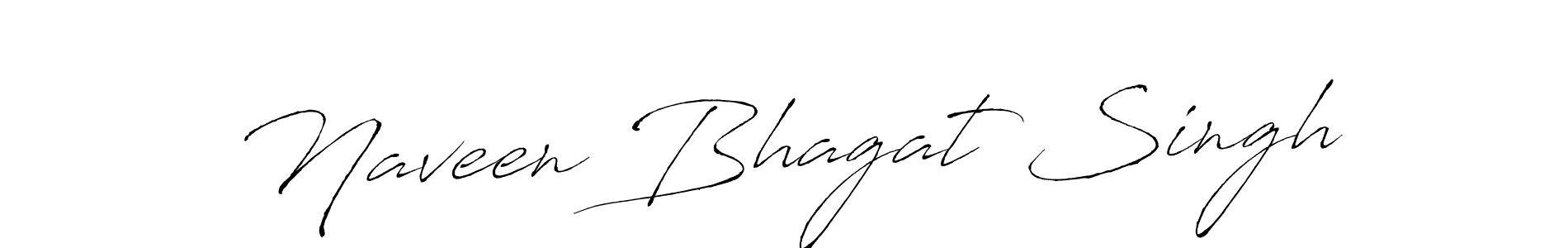 Make a beautiful signature design for name Naveen Bhagat Singh. With this signature (Antro_Vectra) style, you can create a handwritten signature for free. Naveen Bhagat Singh signature style 6 images and pictures png