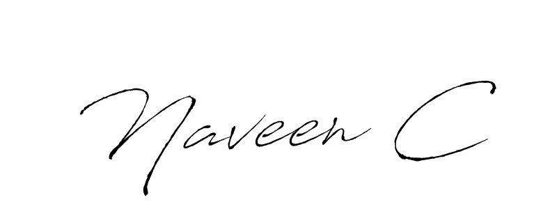 Similarly Antro_Vectra is the best handwritten signature design. Signature creator online .You can use it as an online autograph creator for name Naveen C. Naveen C signature style 6 images and pictures png