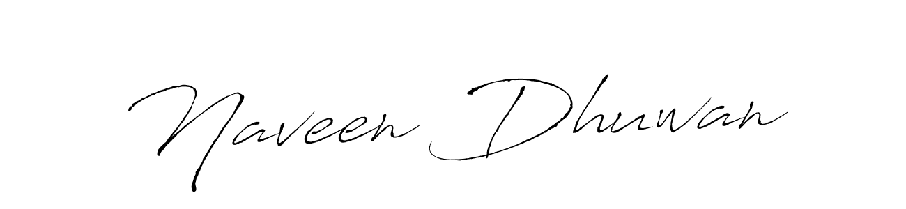 Make a beautiful signature design for name Naveen Dhuwan. Use this online signature maker to create a handwritten signature for free. Naveen Dhuwan signature style 6 images and pictures png