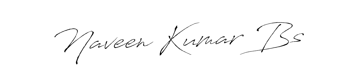Naveen Kumar Bs stylish signature style. Best Handwritten Sign (Antro_Vectra) for my name. Handwritten Signature Collection Ideas for my name Naveen Kumar Bs. Naveen Kumar Bs signature style 6 images and pictures png