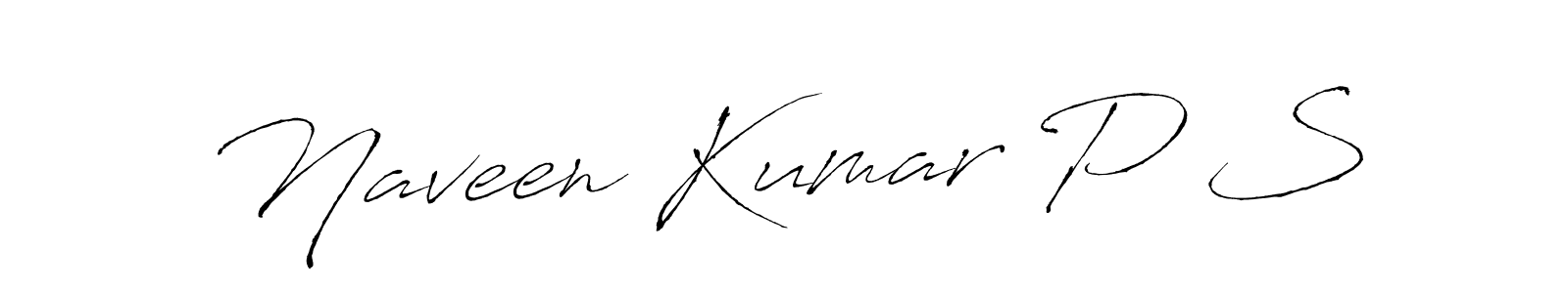 Here are the top 10 professional signature styles for the name Naveen Kumar P S. These are the best autograph styles you can use for your name. Naveen Kumar P S signature style 6 images and pictures png