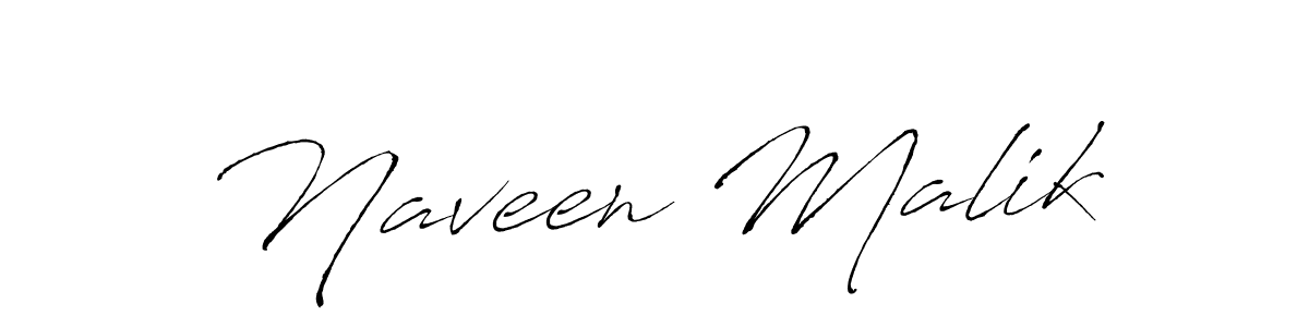 Naveen Malik stylish signature style. Best Handwritten Sign (Antro_Vectra) for my name. Handwritten Signature Collection Ideas for my name Naveen Malik. Naveen Malik signature style 6 images and pictures png